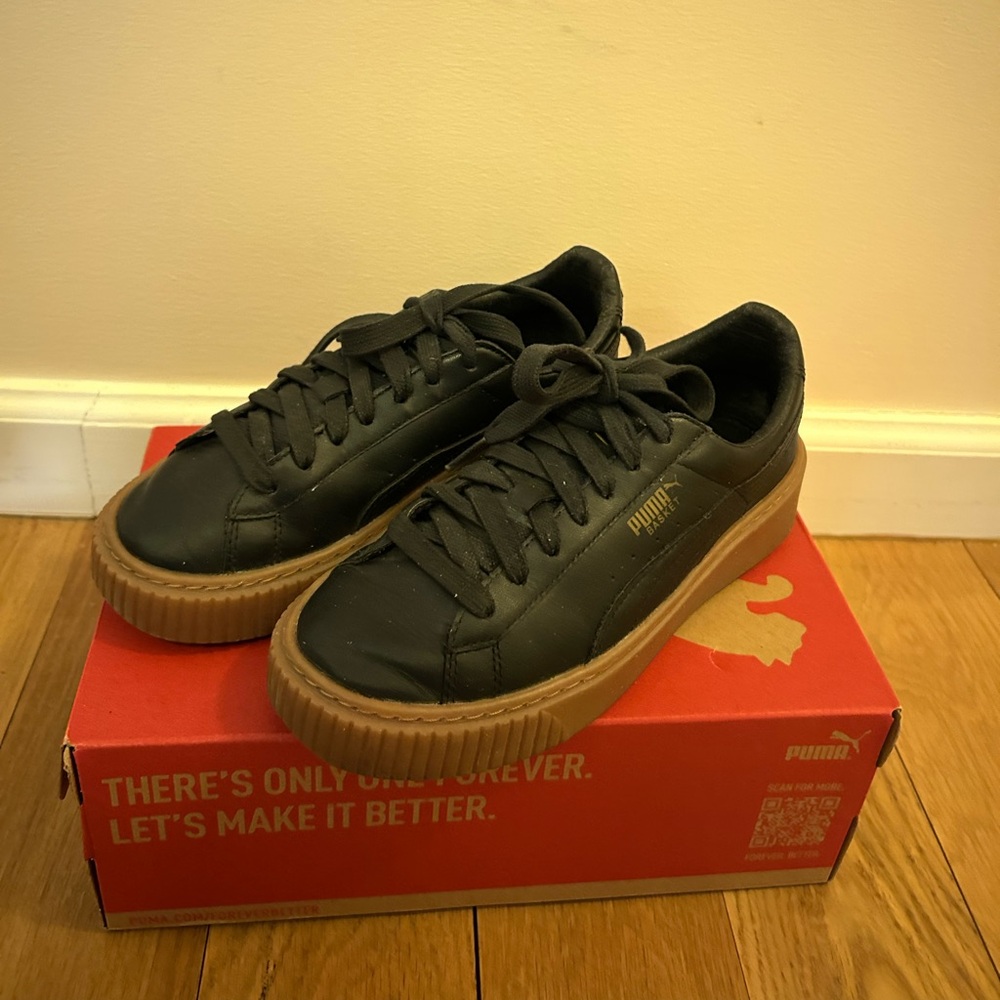 PUMA Basket Platform Sneakers